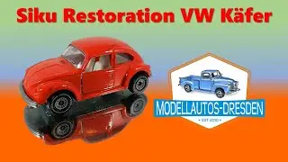 Siku Restoration #177 Model Car VW Beetle [modellautos-dresden]