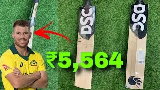 DAVID WARNER BAT REVIEW💪
