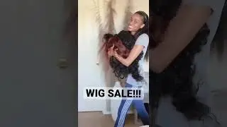 Wig Sale happening now! Link in the comments! #wigsale #wiginstall #twingodesses #cheap