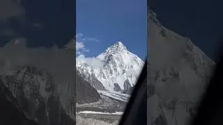 K2 footage from Helicopter. Worlds second highest Peak. Karakoram Himalaya Pakistan