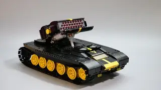 LEGO Blacktron Black Widow MLRS Preview