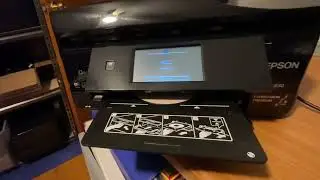 Epson XP-830 CD-DVD print test