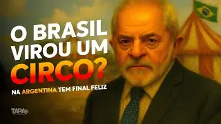 Lula, Trump e Boulos: a pol&iacute;tica brasileira com final feliz na Argentina, no React do Tapa