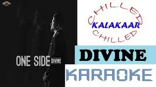 DIVINE|One Side|Karaoke beat with Lyrics