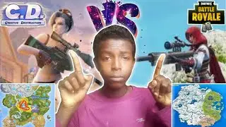 ዋው ይለያያሉ እንዴ | FORTNIGHT VS CREATIVE DESTRUCTION | COMPARISON | REACTION | #ethio gamer #yegna gamer