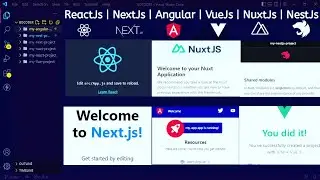 Create project | Reactjs | Angular | NextJs | VueJs | NustJs | NestJs | NodeJs Install|Yarn Install