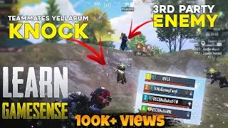 GAME SENSE IN PUBG | LEARN GAME SENSE WITH TAMIL VOICE OVER