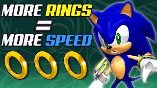 Sonic Adventure 2: More Rings = More Speed!