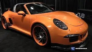 Porsche 911 Targa 4 GTS - Exterior Walkaround - 2016 LA Auto Show