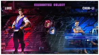 Street Fighter 6's Stage & Character Select Screen First Look (Closed Alpha Gameplay)