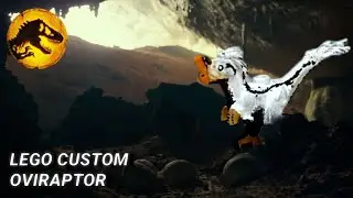 Новый лего кастом Jurassic World Dominion (Господство) OVIRAPTOR #jurassicworld 