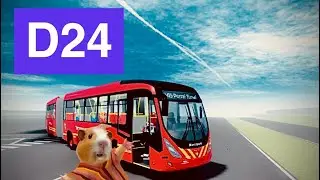 Manejando en Bogota TM bus ruta D24 Portal 80