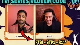 TRI SERIES 24 APRIL FREE FIRE | FFTS Redeem Code Free Fire Today