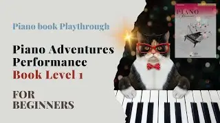 [Faber Piano Adventures Performance Book Level 1] Piano Lesson book Playthrough for Beginners