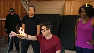 Marvel stuntwoman Janeshia Adams-Ginyard puts Bobby to the test in 'Breaking Bobby Bones'