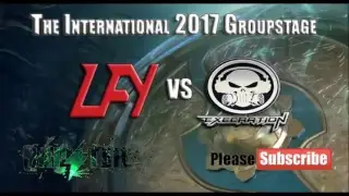 DOTA 2 The International 2017 // DAY 1 // LFY vs Execration // BO2