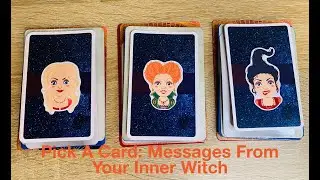 Pick A Card Reading: Messages From Your Inner Witch 🔮 Hocus Pocus Themed Reading