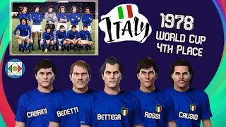 PES 2021: Italy 1978 | World Cup 4th Place