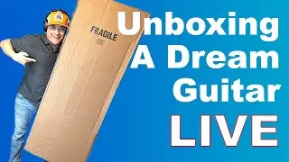 Unboxing My First Les Paul LIVE