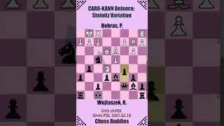 PAWN STRUCTURE: The Caro Formation (B17) 🔴 Bobras, P. vs Wojtaszek, R. || Opole POL 2007.02.18
