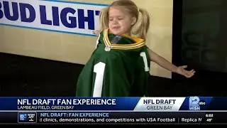 'It's absolutely incredible,' NFL Draft Experience opens to excited football fans