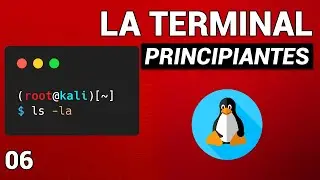 Cómo Usar la TERMINAL + COMANDOS Básicos de LINUX: Tutorial de KALI LINUX 2025 Ciberseguridad #06