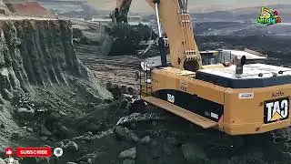 Unseen Footage 🚜 Rare Excavator Action & Powerful Machines in Work!