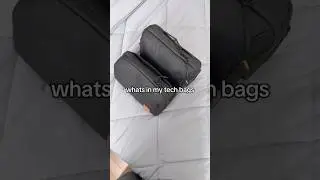 Whats in my tech travel bags #techbag #tech