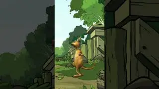 Kangaroo dance 🦘🦘#shorts #cartoon #shortfeed