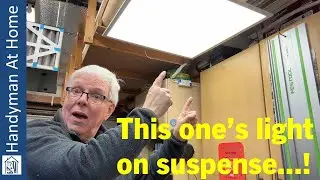 Simple LED Panel Hack For Some Better Workbench Lighting