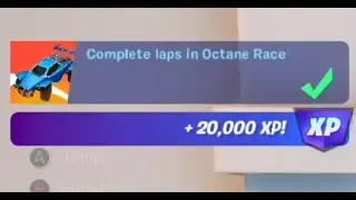 Fortnite - Complete laps in Octane Race - Code 3847-7344-8745