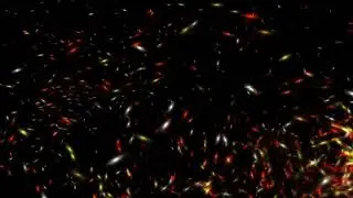 Particles FREE FOOTAGE HD Sparkles Multicolor Orange Black Background ANIMATION AkbYV1zHFPE