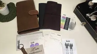 Распаковка блокнота Midori от Fineplan, в размере Standart