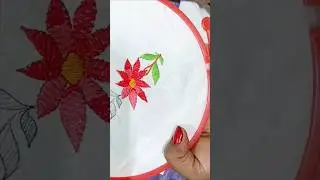 Flower stitch #embroidery #handcrafted #handbroidery #embroiderylover #art #bengali #flowers