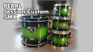 Pearl Session Custom SMX '06 Drum Set Clean-Up and Sound Test