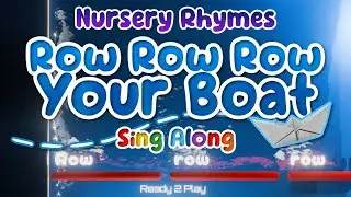 🎶 Sing &ldquo;Row, Row, Row Your Boat&rdquo; with Colors! 🛶🌈 l Pre-Notation
