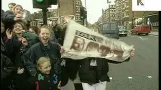 Take That Screaming Teenage Girl Fans, 1990s London
