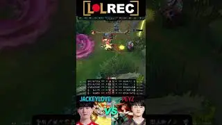 Peyz vs JackeyLove - MISS FORTUNE vs SMOLDER ADC #highlights #jackeylove #1v1lol #peyz
