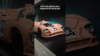 Who put a PIG DESIGN on a Porsche 917 Racecar?! #porsche #917 #racing #racecar #pig #shorts #design