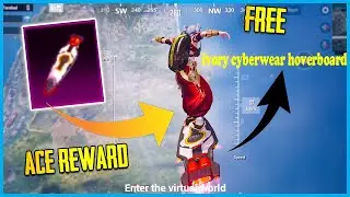 [HOW TO GET FREE] ivory cyberwear hoverboard [ACE MASTER REWARDS] BGMI.