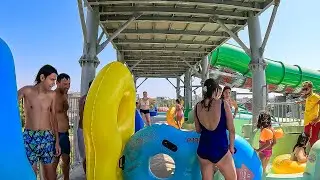 Space Hole Waterslide at Aquajoy Waterpark Manavgat, Antalya, Turkey