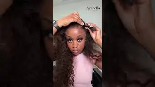Get Ready in Minutes with This Water Wave Wig 😍💦 😎 #arabellahair #waterwave #hairinstall