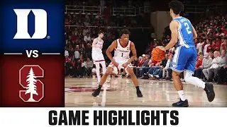 Duke vs. Stanford Game Highlights | 2025-26 ACC Men's Basketball