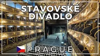 Inside the Estates Theatre with Backstage Access, Prague, Czech Republic - Stavovsk&eacute; Divadlo