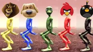 This Crazy Alien Dance with Cartoon Characters Is Going Viral 👽😱 | Funny Animation 
