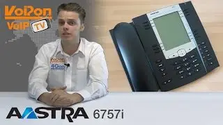 Aastra 6757i VoIP Phone Video Review / Unboxing