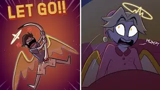 Why Adam avoid Snake 🐍 Hazbin Hotel / Helluva Boss • COMIC DUB