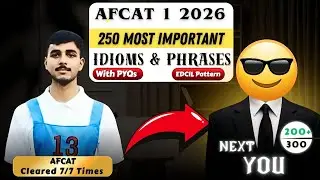 250+ Most Important Idioms & Phrases For All Exams | You Can't Afford To Miss This!!