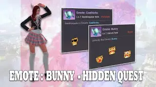 HIDDEN QUEST: EMOTE BUNNY  - PW MOBILE