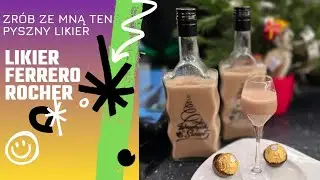 🍫 HOMEMADE FERRERO ROCHER LIQUEUR with Thermomix🍫// ThermoBajka🍫
